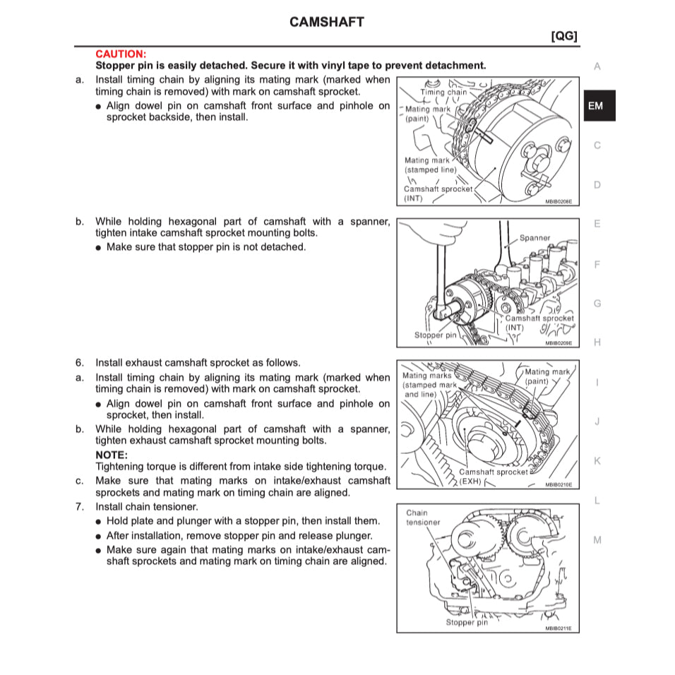 NISSAN ALMERA N16 (2000-2008) SERVICE WORKSHOP MANUAL
