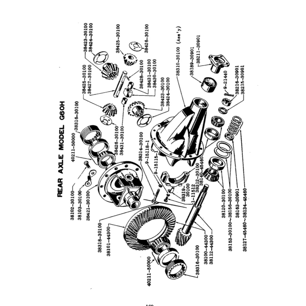 NISSAN PATROL 60 SERIES (1960-1980) SERVICE WORKSHOP MANUAL