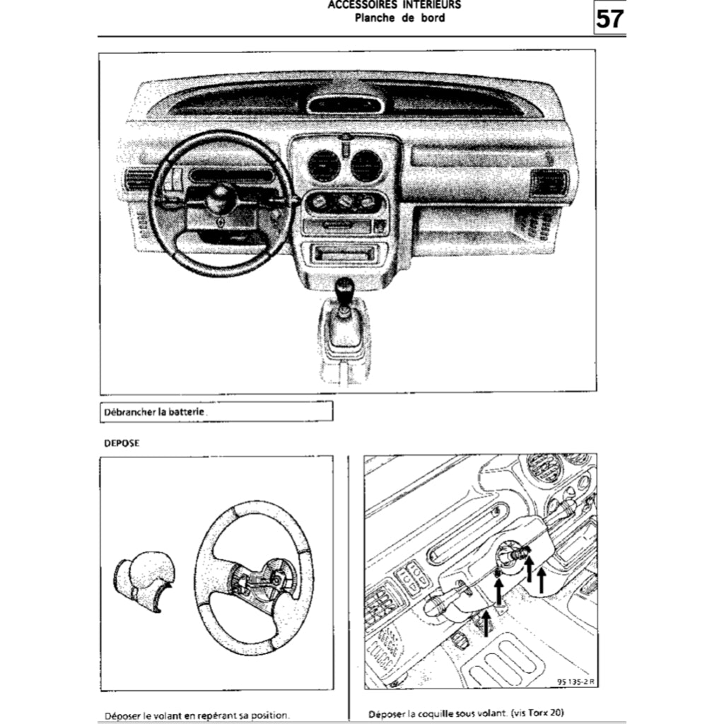 RENAULT TWINGO 1 (1993-2007) SERVICE WORKSHOP MANUAL