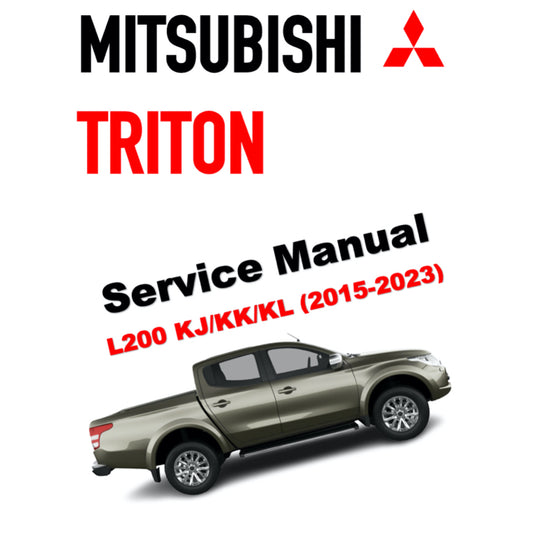 MITSUBISHI TRITON L200 KJ/KK/KL (2015-2023) SERVICE WORKSHOP MANUAL