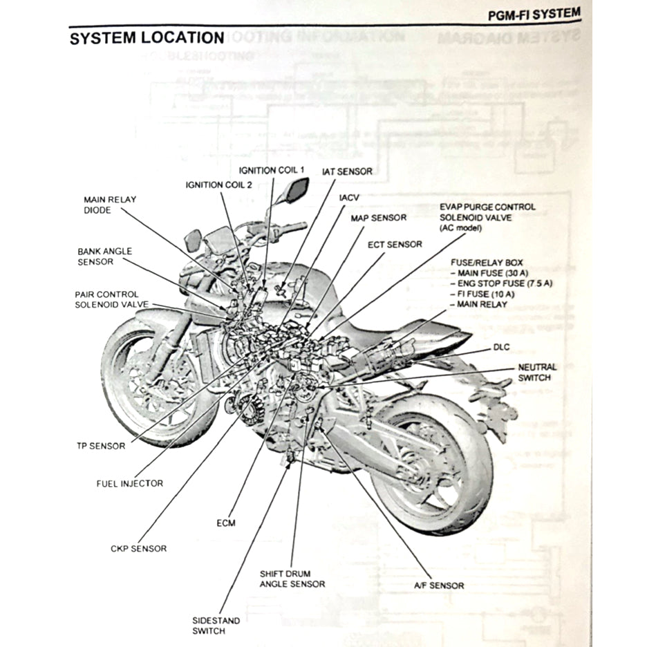 HONDA CB650R RH17 (2024+) SERVICE WORKSHOP MANUAL