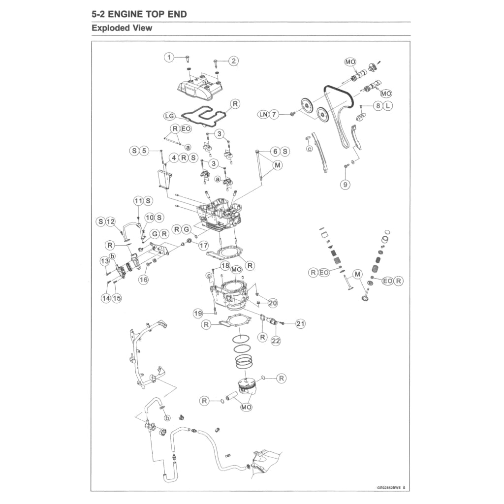 KAWASAKI KLR650 (2022+) SERVICE WORKSHOP MANUAL + OWNER'S MANUAL