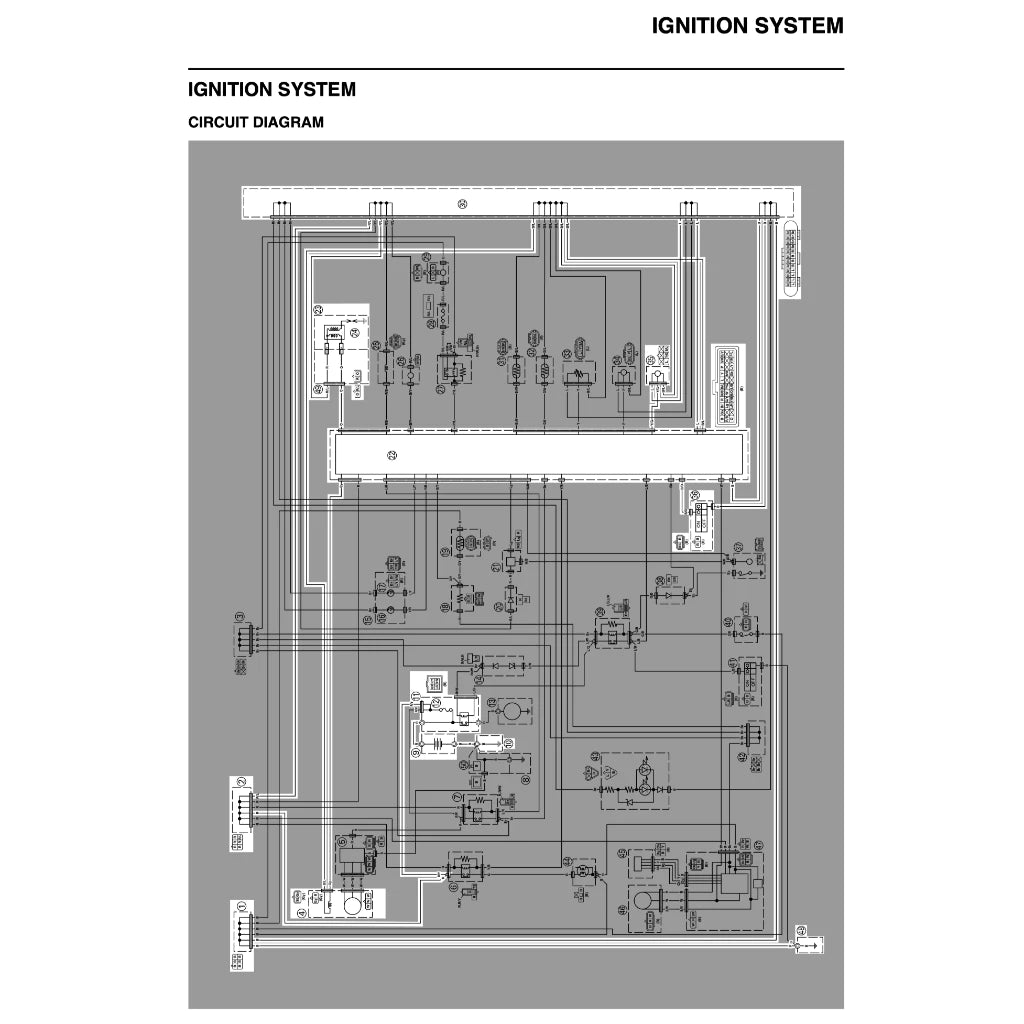 YAMAHA WR250 (2001-2022) SERVICE WORKSHOP MANUAL