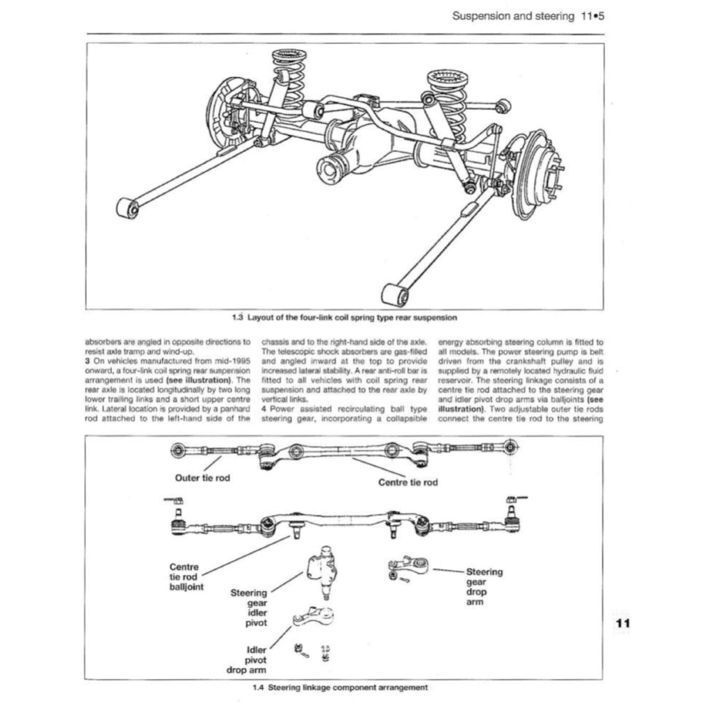 OPEL FRONTERA MK1 (1991-1998) SERVICE & REPAIR MANUAL
