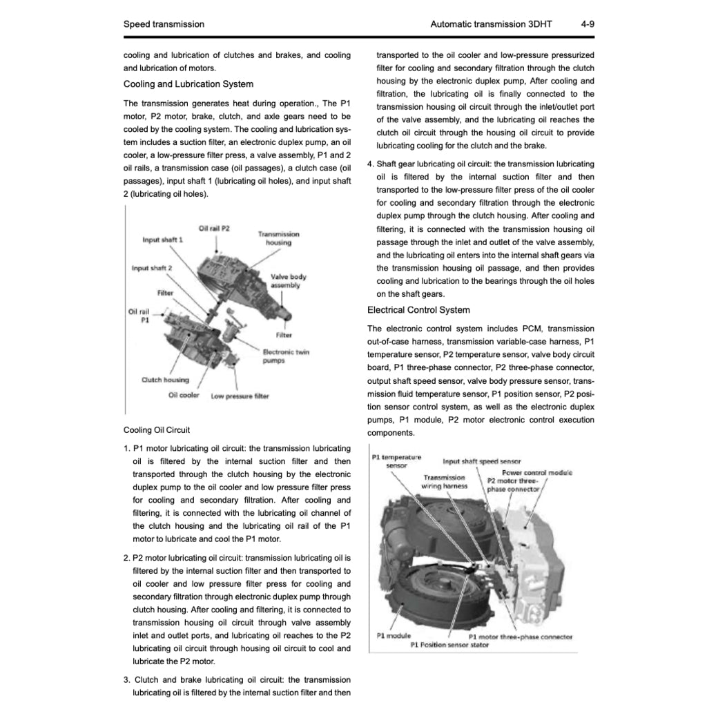 GEELY XINGYUE L / MONJARO KX11 PHEV (2023+) SERVICE WORKSHOP MANUAL