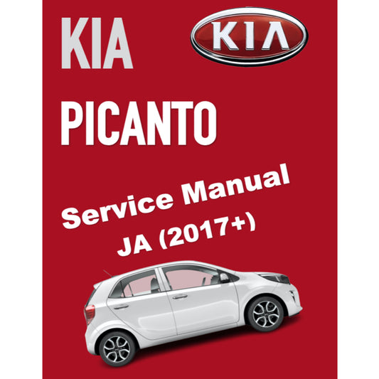 KIA PICANTO JA (2017+) ONLINE SERVICE WORKSHOP MANUAL