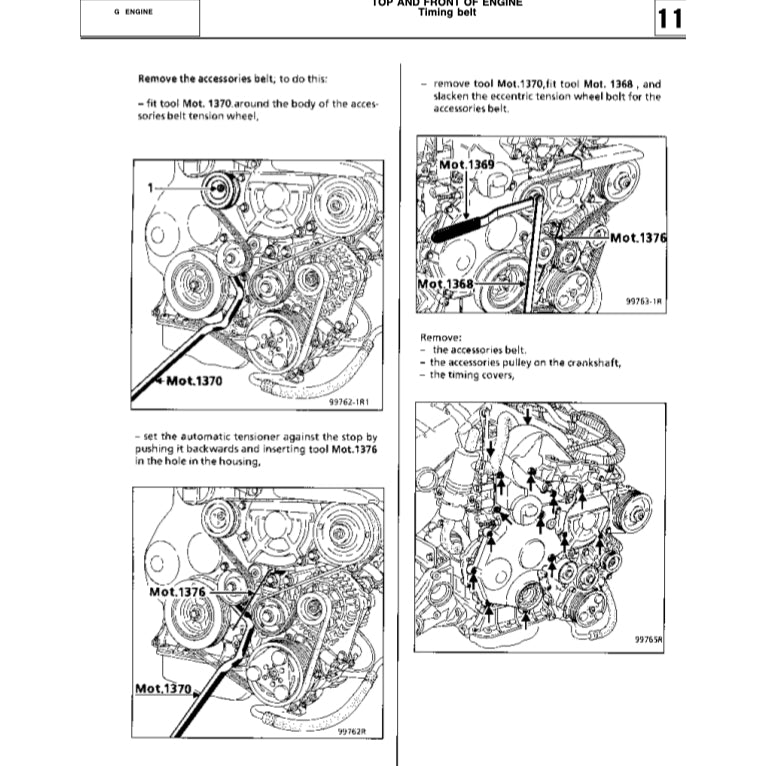 RENAULT ESPACE 3 (1996-2002) SERVICE WORKSHOP MANUAL