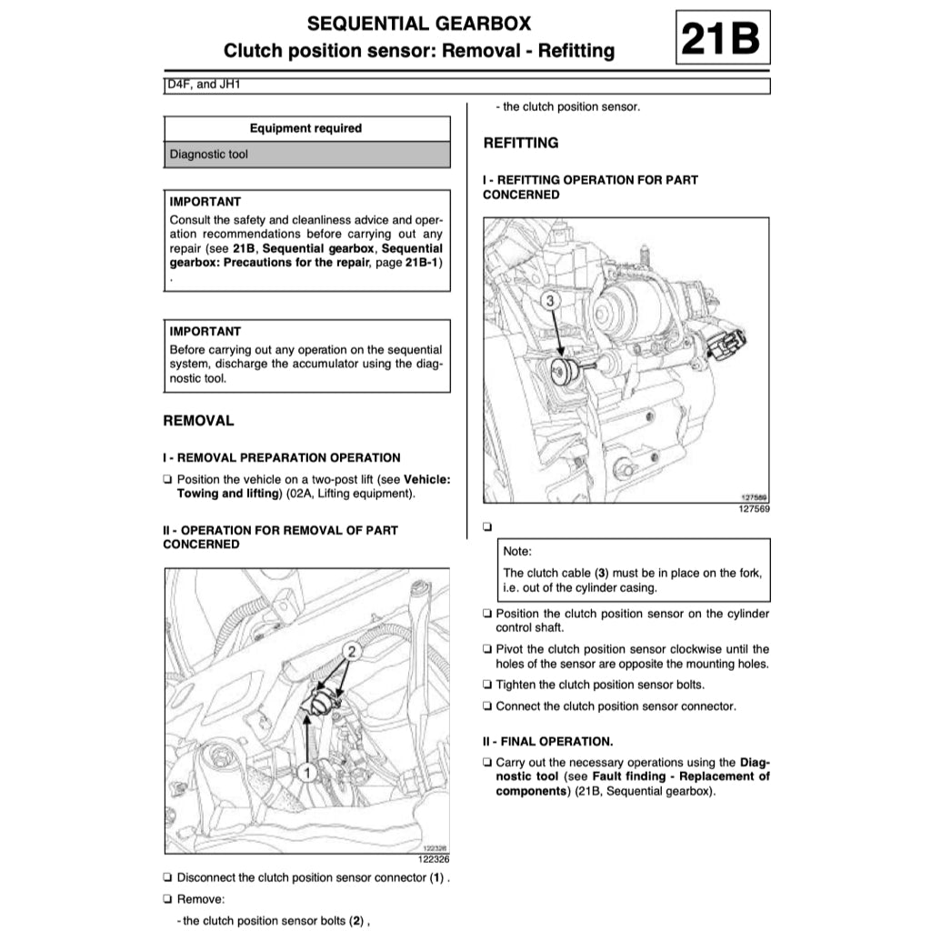 RENAULT TWINGO 2 (2007-2014) SERVICE WORKSHOP MANUAL
