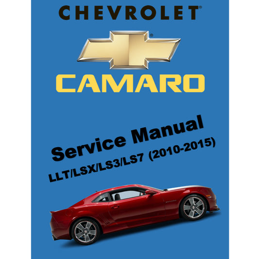 CHEVROLET CAMARO (2010-2015) SERVICE WORKSHOP MANUAL