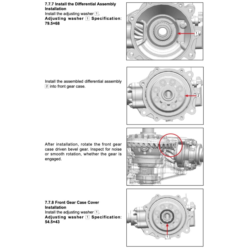 CFMOTO CFORCE TOURING 800/850/1000 (2024+) ATV SERVICE WORKSHOP MANUAL + OWNER'S MANUAL