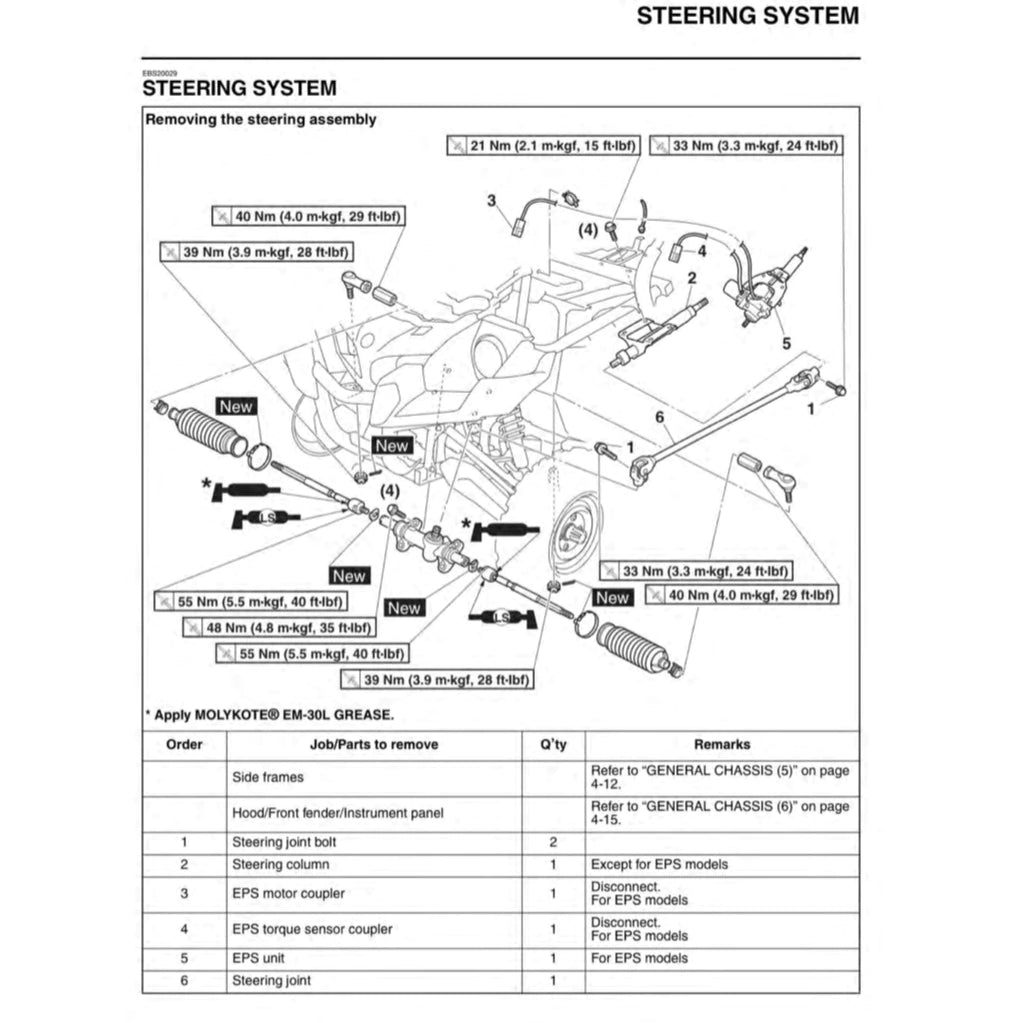 YAMAHA VIKING BASE / HUNTER (2016-2018) ATV SERVICE WORKSHOP MANUAL