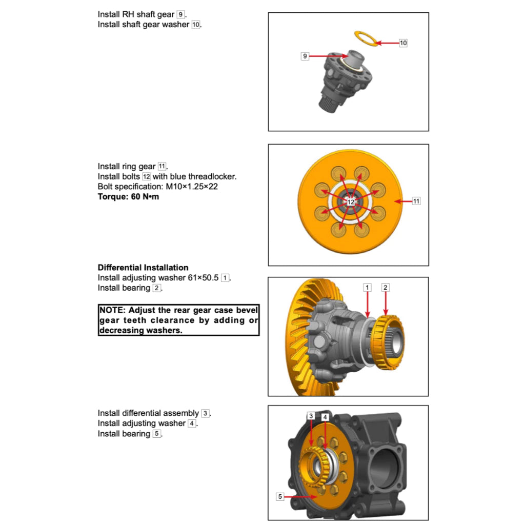 CFMOTO CFORCE TOURING / L 400/450/500/520 (2024+) ATV SERVICE WORKSHOP MANUAL + OWNER'S MANUAL