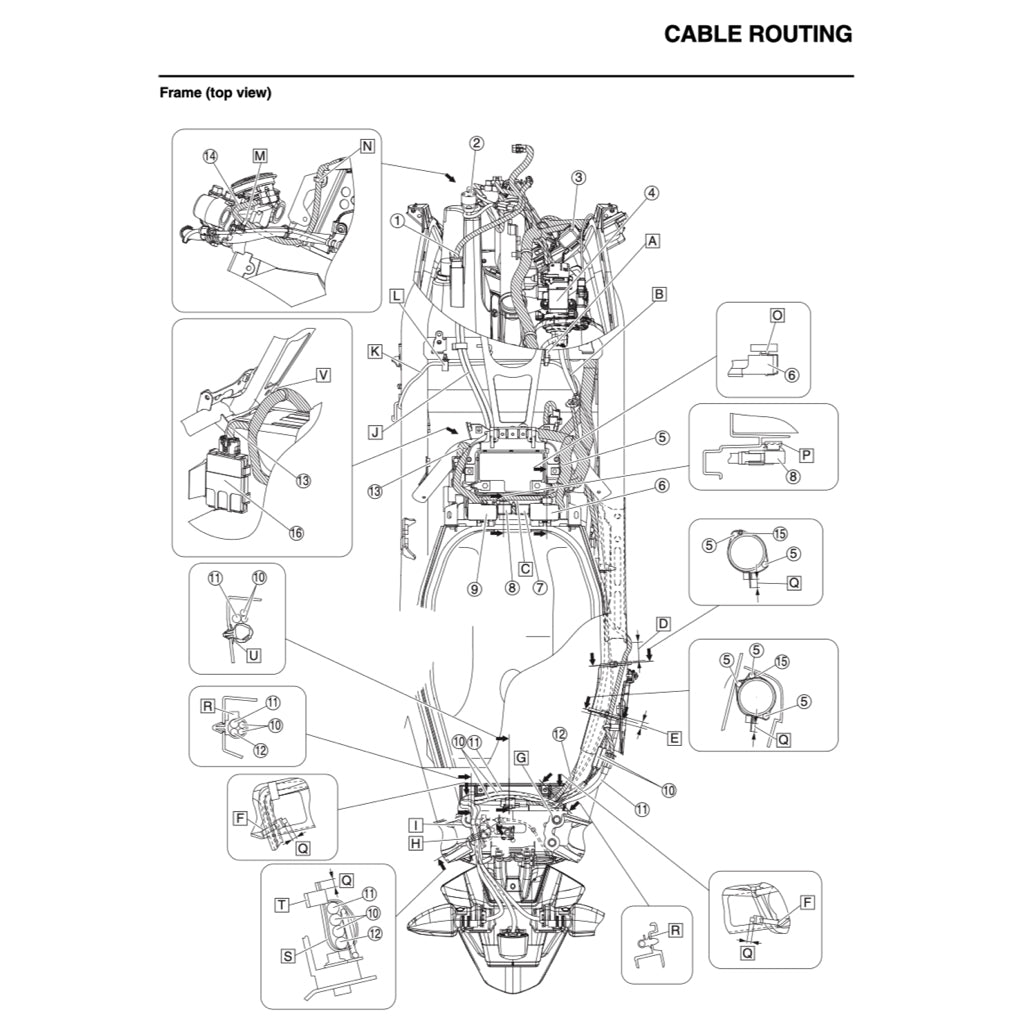 YAMAHA AEROX155 V1 (2017-2021) SERVICE WORKSHOP MANUAL + PARTS CATALOGUE + OWNER'S MANUAL