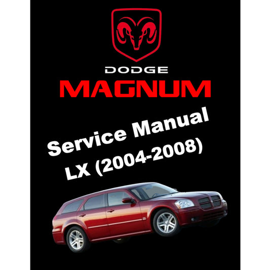 DODGE MAGNUM LX (2004-2008) SERVICE WORKSHOP MANUAL