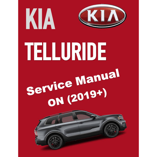 KIA TELLURIDE ON (2019+) SERVICE WORKSHOP MANUAL