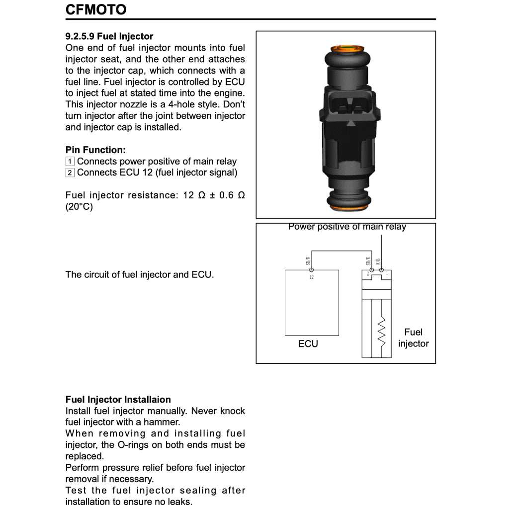 CFMOTO PAPIO SS (2025+) SERVICE WORKSHOP MANUAL +PARTS CATALOGUE + OWNER'S MANUAL