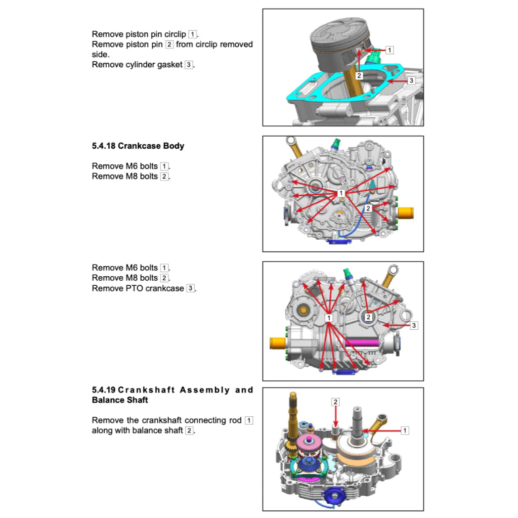 CFMOTO CFORCE TOURING / L 400/450/500/520 (2024+) ATV SERVICE WORKSHOP MANUAL + OWNER'S MANUAL