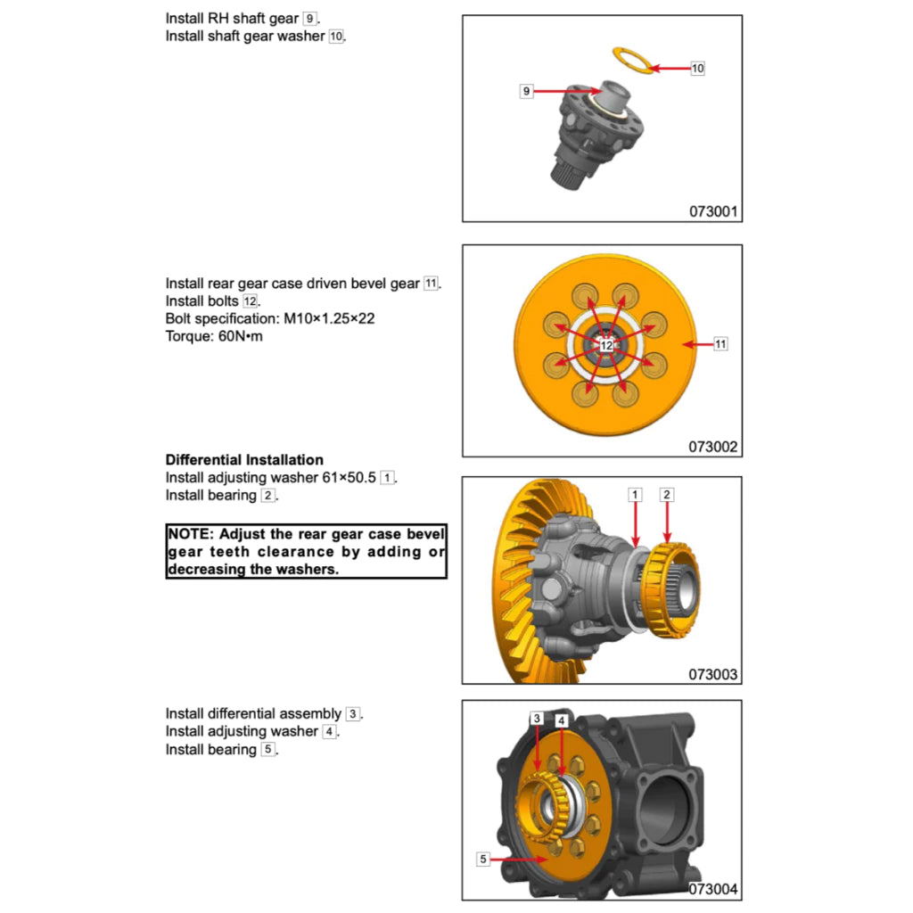 CFMOTO CFORCE TOURING/L 400/450/500/520 (2022-2023) ATV SERVICE WORKSHOP MANUAL + OWNER'S MANUAL