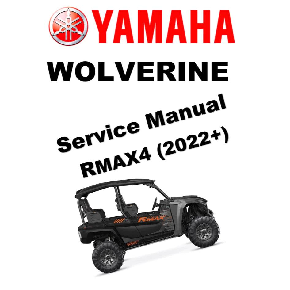 YAMAHA WOLVERINE RMAX4 (2022+) ATV SERVICE WORKSHOP MANUAL
