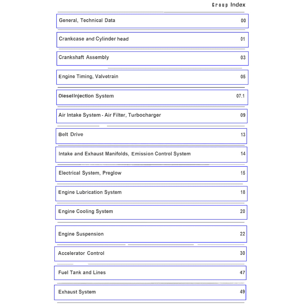 MERCEDES-BENZ ENGINE OM602 SERVICE REPAIR MANUAL
