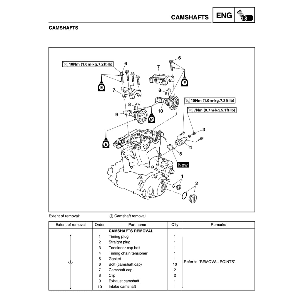 YAMAHA WR400 WR426 (1998-2003) SERVICE WORKSHOP MANUAL