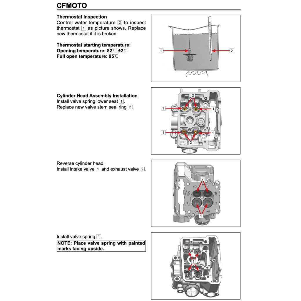 CFMOTO 300SR (2024+) SERVICE WORKSHOP MANUAL + OWNER'S MANUAL