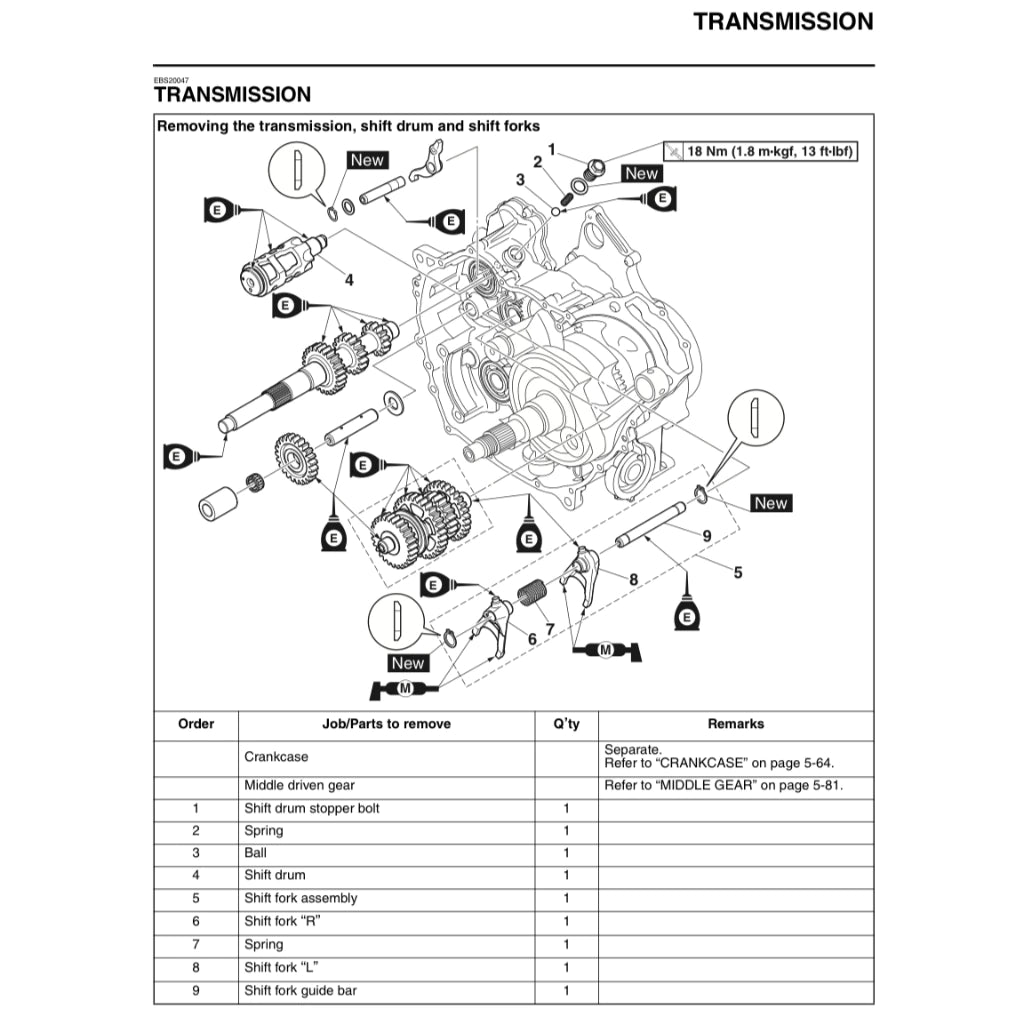 YAMAHA GRIZZLY 700 EPS (2019-2020) ATV SERVICE WORKSHOP MANUAL