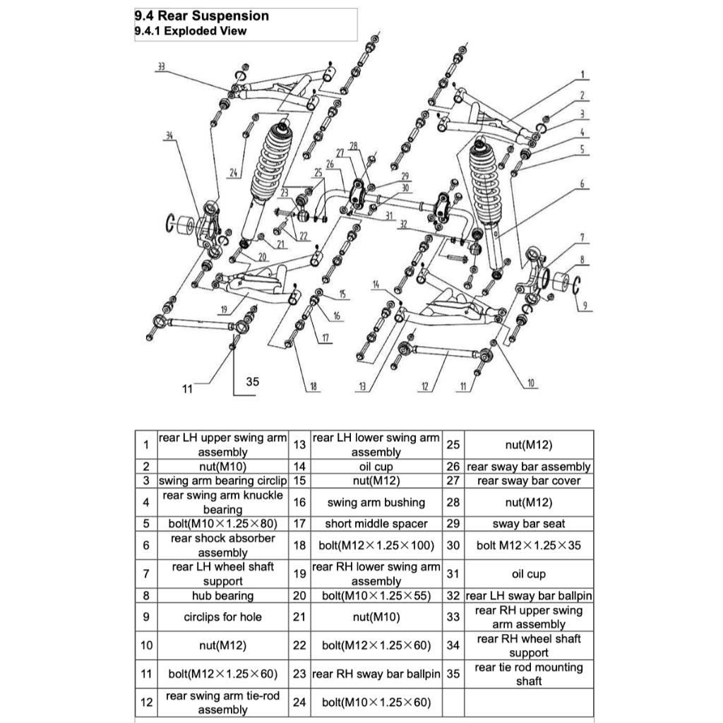 CFMOTO Z-FORCE ZFORCE (2024) ATV SERVICE WORKSHOP MANUAL + OWNER'S MANUAL