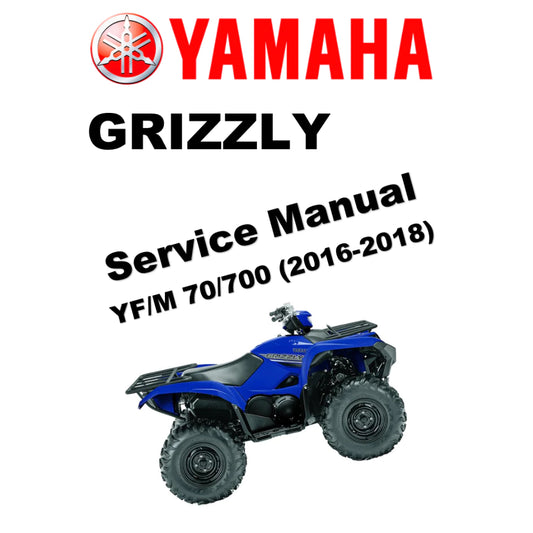 YAMAHA GRIZZLY YF/M 70/700 EPS (2016-2018) ATV SERVICE WORKSHOP MANUAL