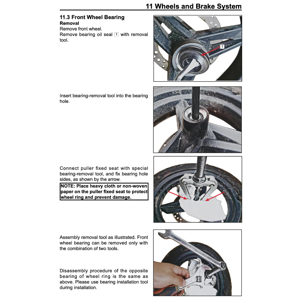 CFMOTO PAPIO SS (2025+) SERVICE WORKSHOP MANUAL +PARTS CATALOGUE + OWNER'S MANUAL