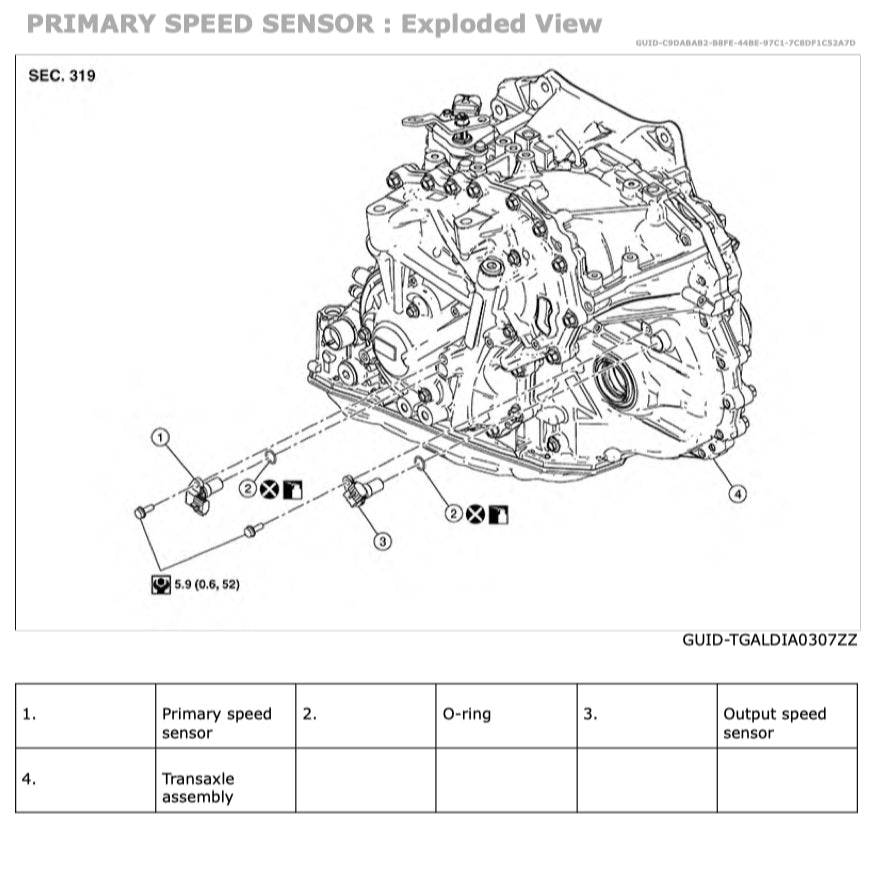 NISSAN ALTIMA L34 (2018+) SERVICE WORKSHOP MANUAL