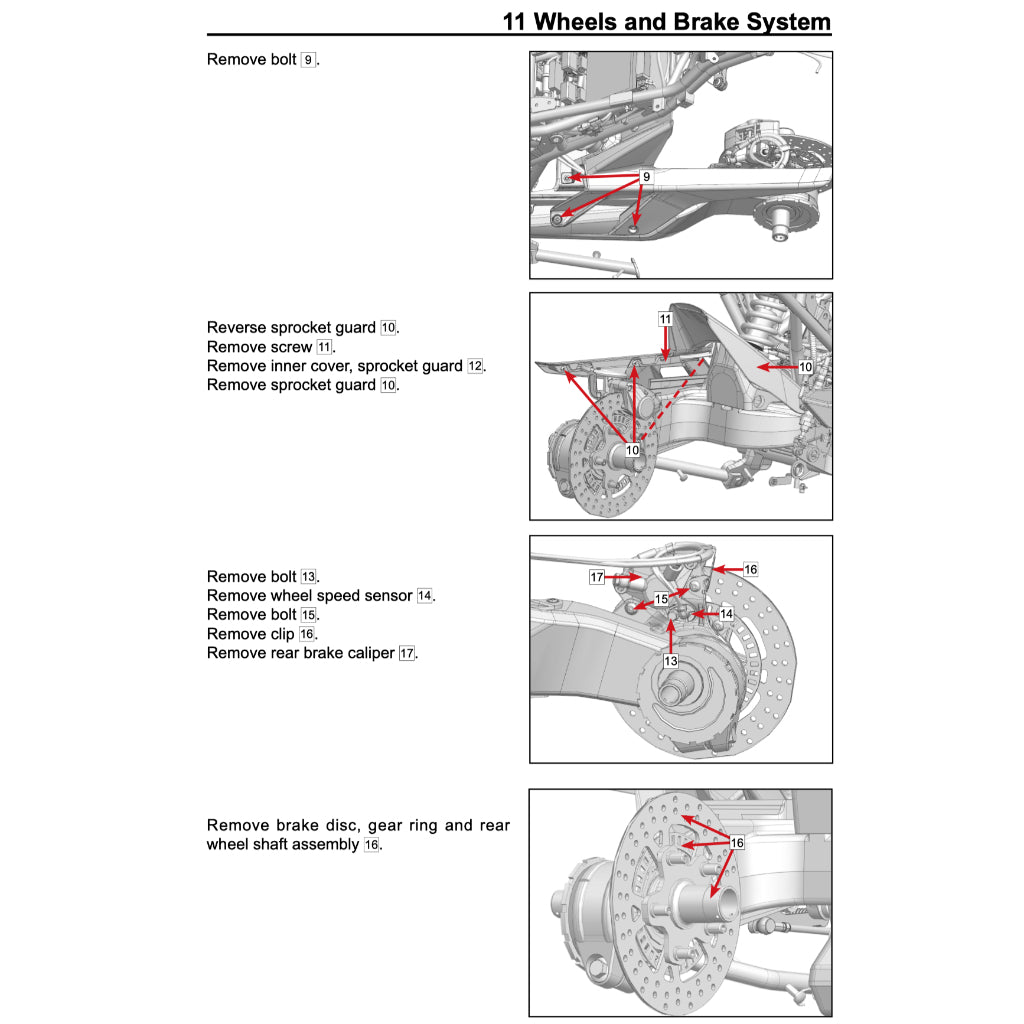 CFMOTO 300SR (2024+) SERVICE WORKSHOP MANUAL + OWNER'S MANUAL