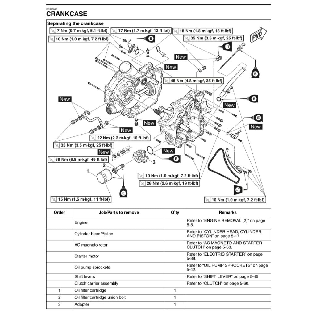 YAMAHA WOLVERINE R-SPEC YX70 (2016-2017) ATV SERVICE WORKSHOP MANUAL
