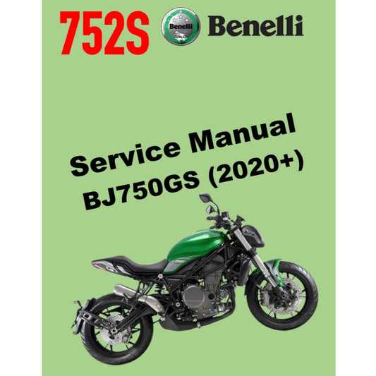 BENELLI 752S (2020+) SERVICE WORKSHOP MANUAL + PARTS CATALOGUE + OWNER'S MANUAL