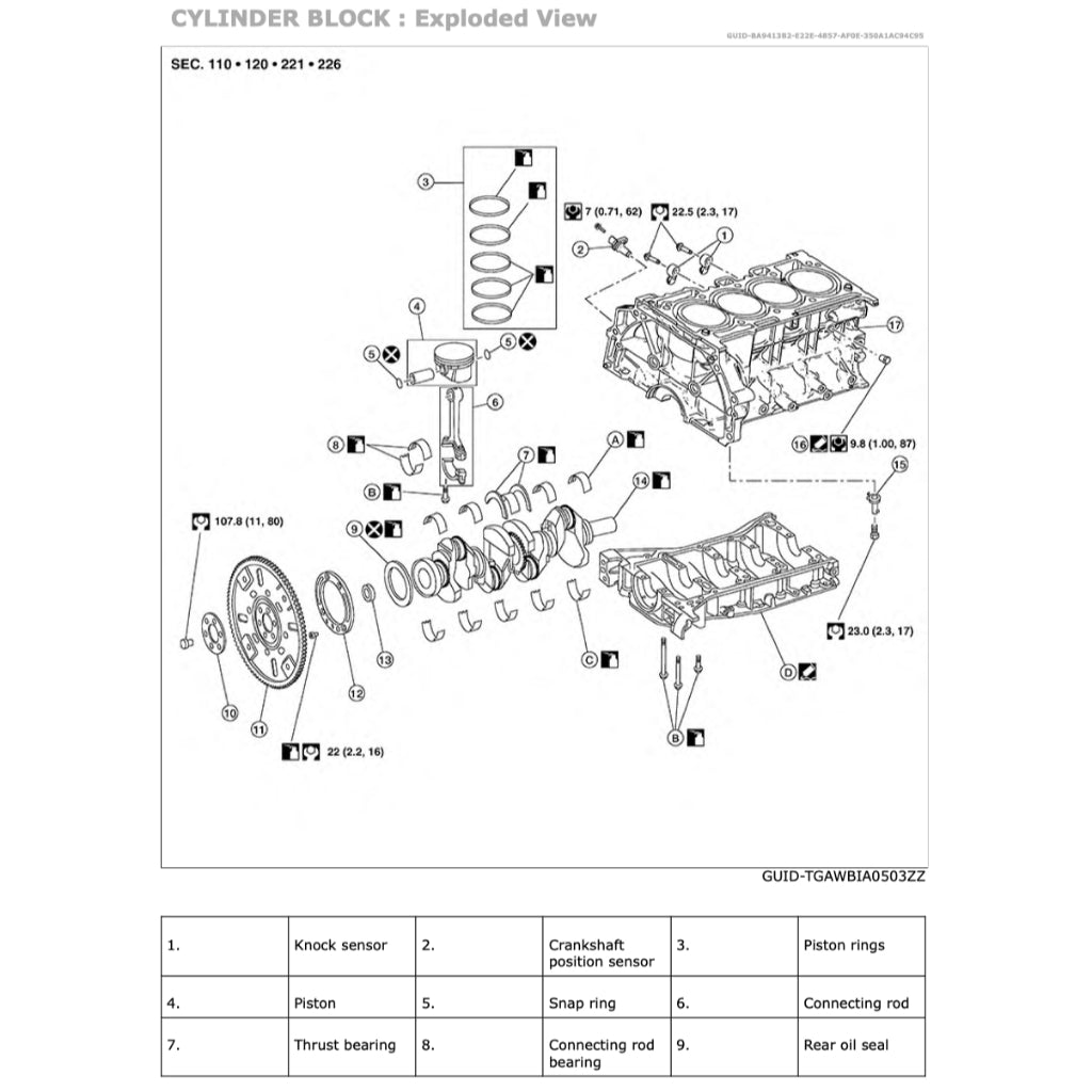 NISSAN ALTIMA L34 (2018+) SERVICE WORKSHOP MANUAL