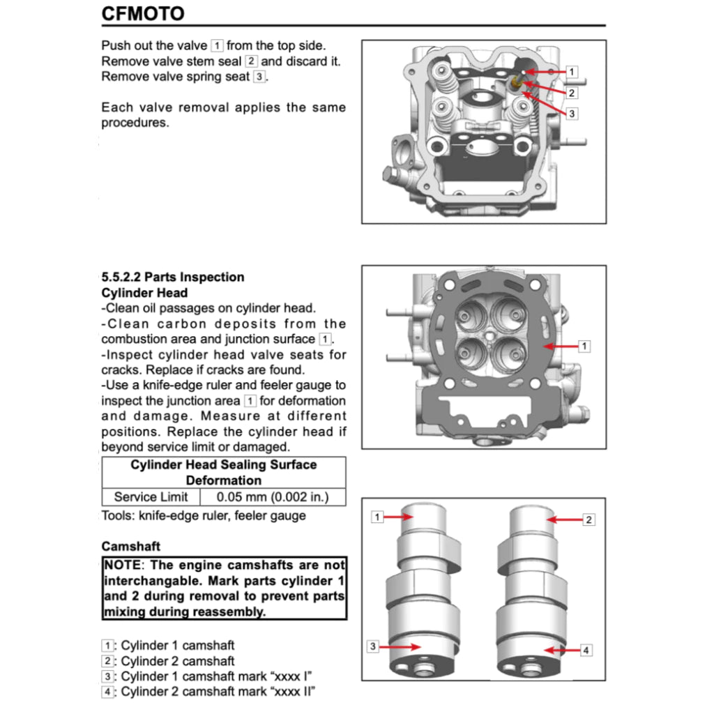 CFMOTO CFORCE TOURING 800/850/1000 (2024+) ATV SERVICE WORKSHOP MANUAL + OWNER'S MANUAL