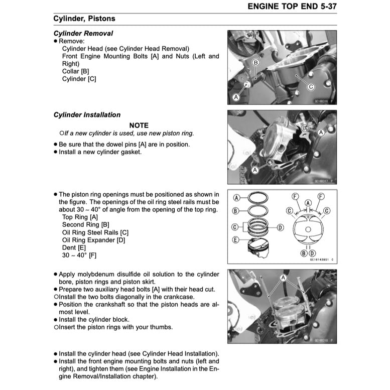 KAWASAKI ER-6n ER6n (2006-2016) SERVICE WORKSHOP MANUAL + PARTS CATALOGUE + OWNER'S MANUAL