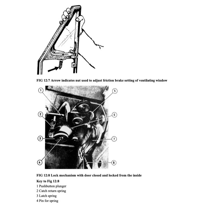 PORSCHE 356 A/B/C (1957-1965) SERVICE WORKSHOP MANUAL - BROOKLANDS