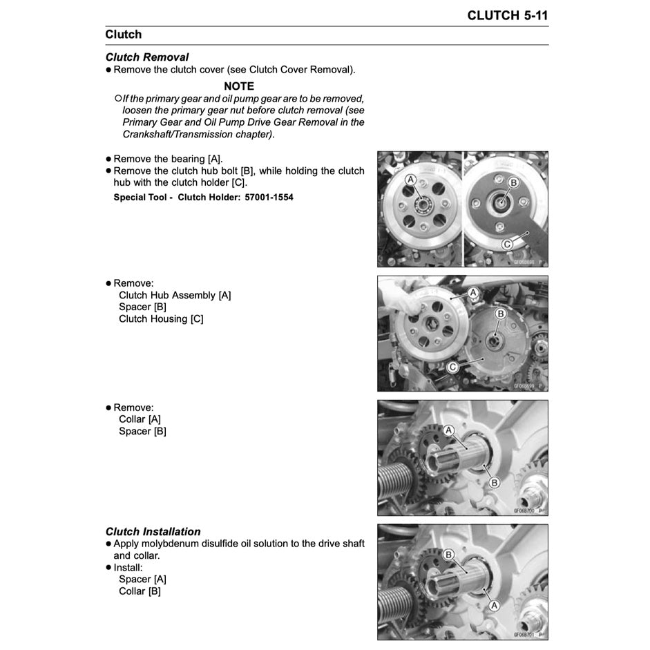 KAWASAKI KLX150L (2014-2018) SERVICE WORKSHOP MANUAL +PARTS CATALOGUE + OWNER'S MANUAL