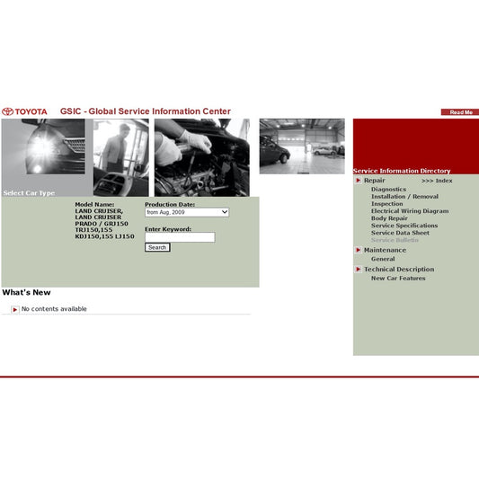 TOYOTA LAND CRUISER PRADO J150 (2009-2023) SERVICE WORKSHOP MANUAL