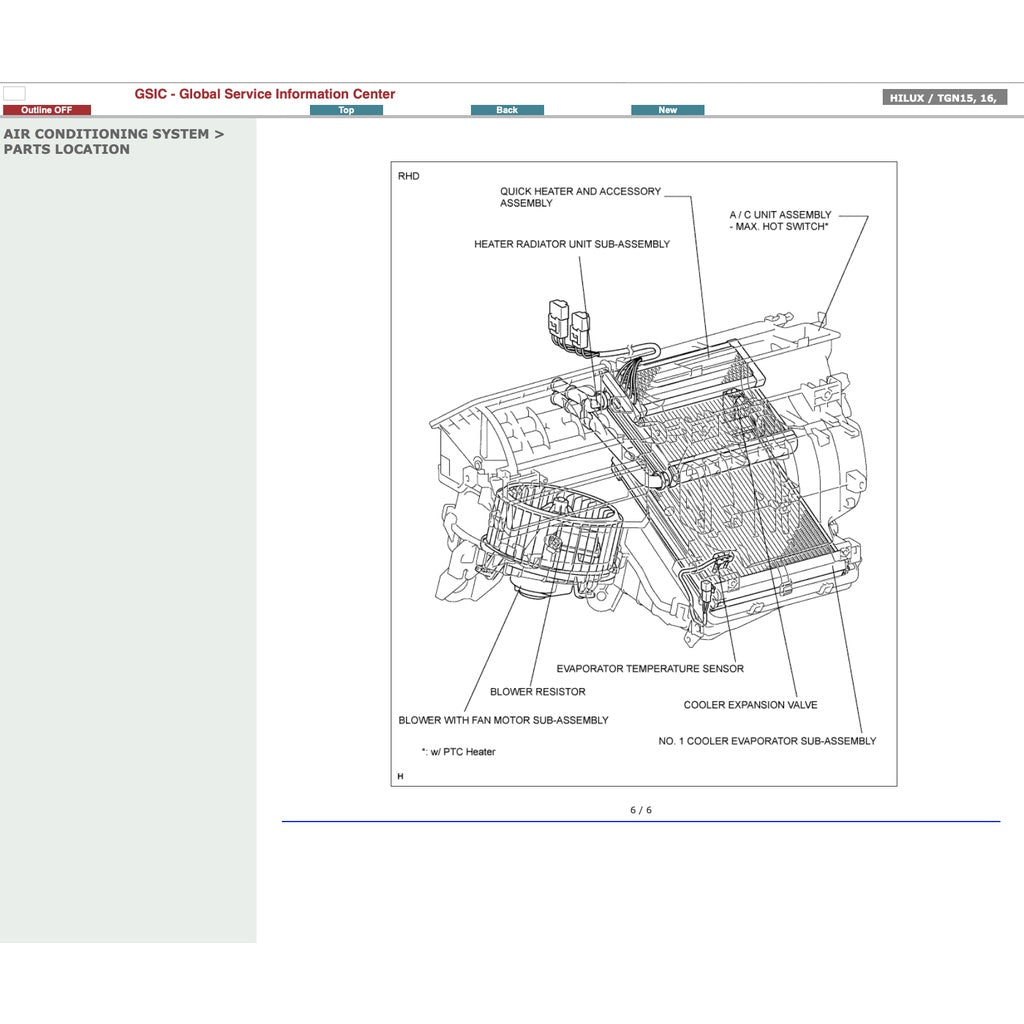HILUX TOYOTA HILUX VIGO KUN 15/16/25/26/36 (2005-2015) SERVICE WORKSHOP MANUAL