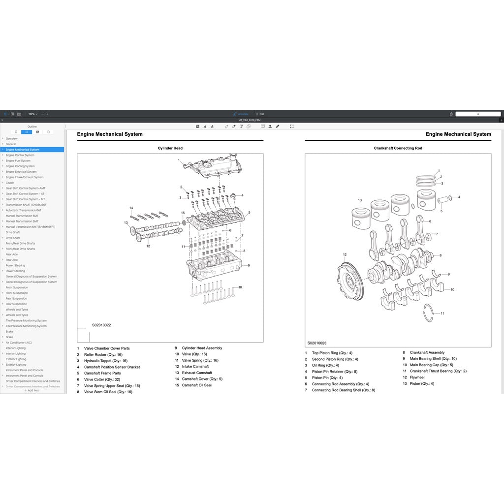 MAXUS V90 /DELIVER 9 (2019-2023) SERVICE WORKSHOP MANUAL
