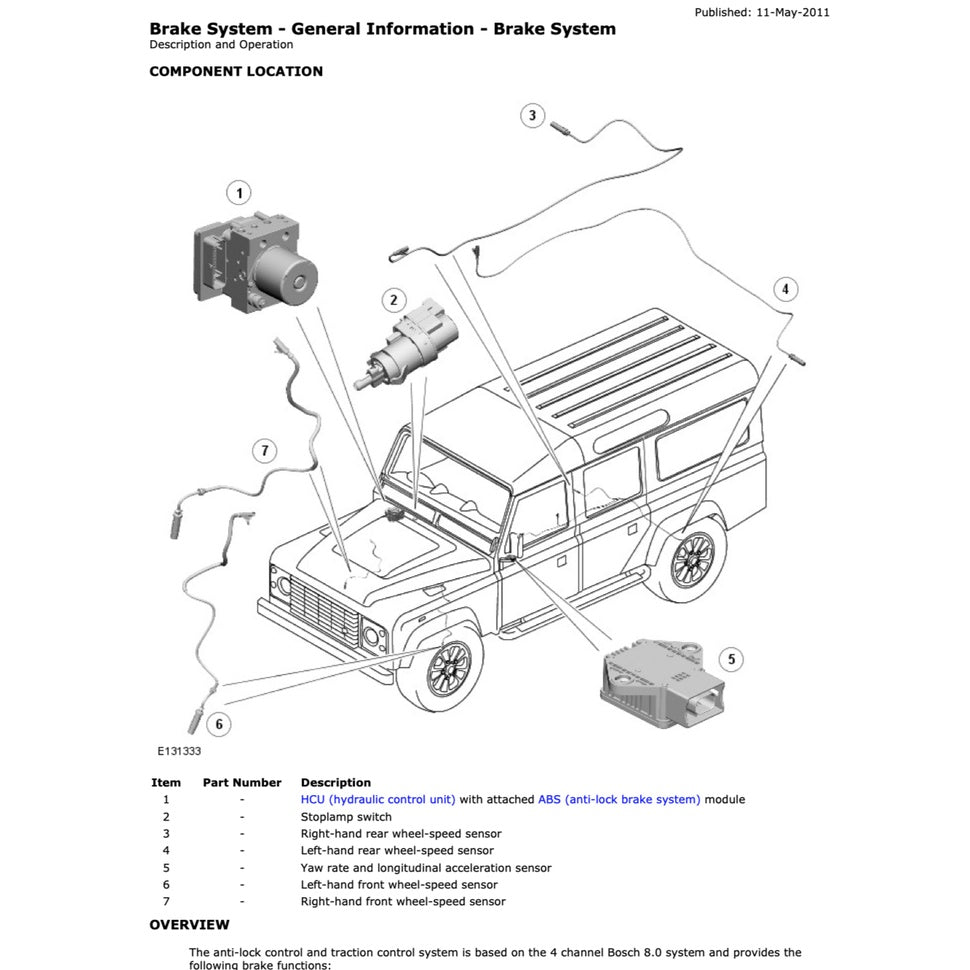LAND ROVER DEFENDER ID4 (2012-2019) SERVICE WORKSHOP MANUAL