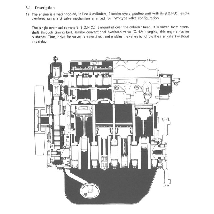 SUZUKI CARRY ST30/40/90/100 (1979-1985) SERVICE WORKSHOP MANUAL