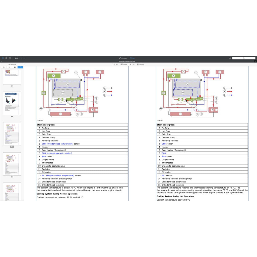 FORD ECOBLUE 2.0L TURBO ENGINE SERVICE REPAIR MANUAL