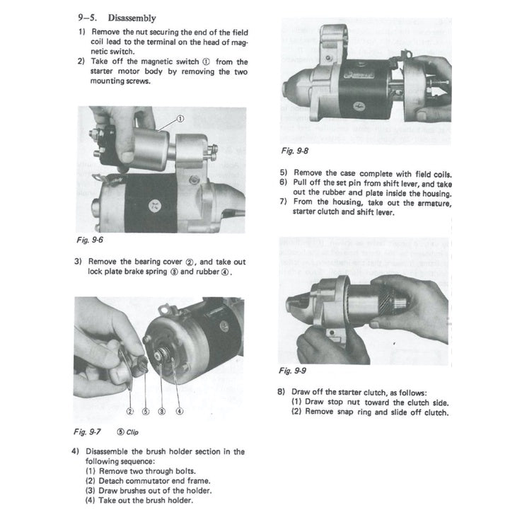 SUZUKI CARRY ST30/40/90/100 (1979-1985) SERVICE WORKSHOP MANUAL