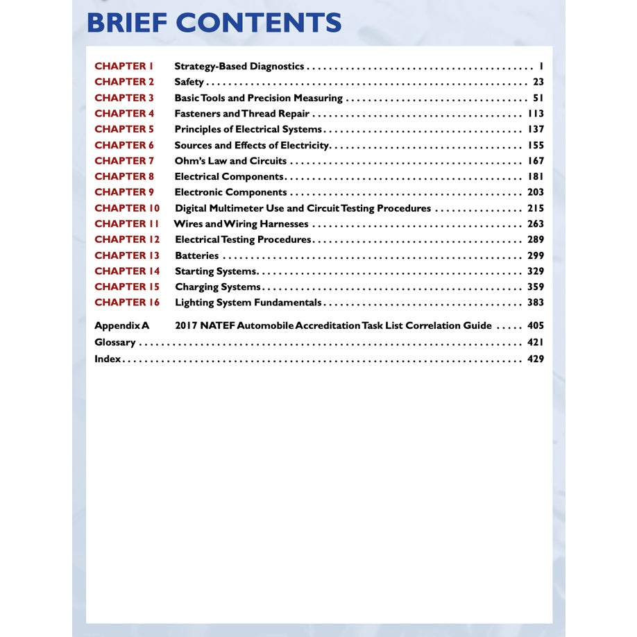 AUTOMOTIVE ELECTRICITY AND ELECTRONICS, DAVID M JONES - 2018