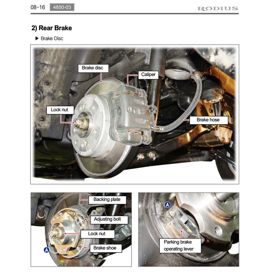 SSANGYONG RODIUS/STAVIC (2004-2013) SERVICE WORKSHOP MANUAL